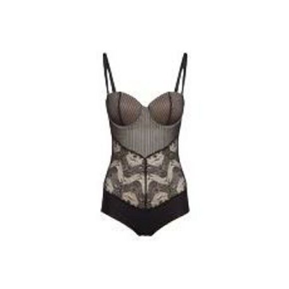 NWT Wolford Venus Forming Bodysuit 42B Sz 12 - Picture 1 of 13